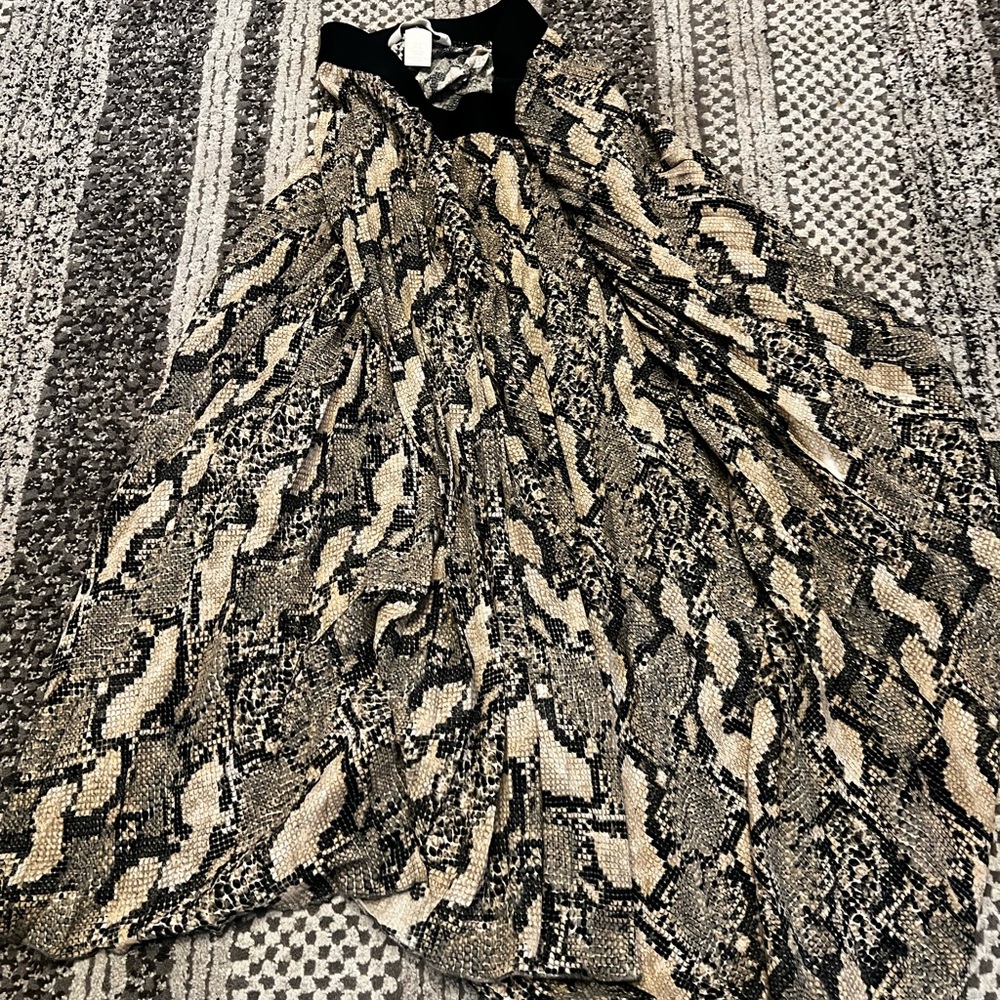 Women's snake skin dress